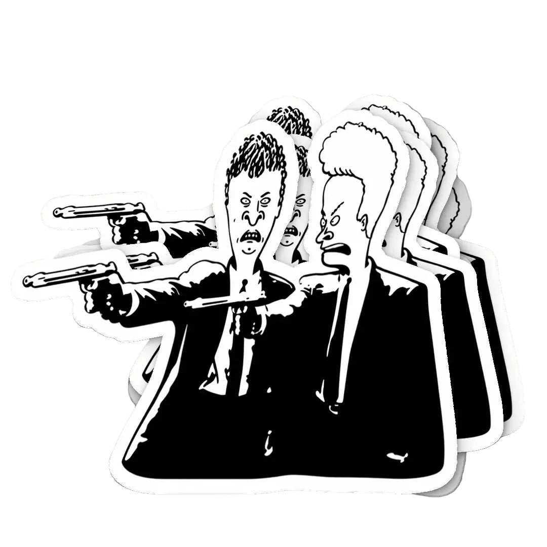 Cartoon Hitmen Sticker - 2"
