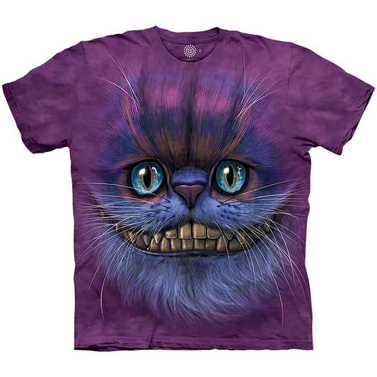 Big Face Cheshire Cat Tie Dye T-Shirt