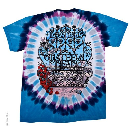 Grateful Dead 30th Anniversary Tie Dye T-Shirt