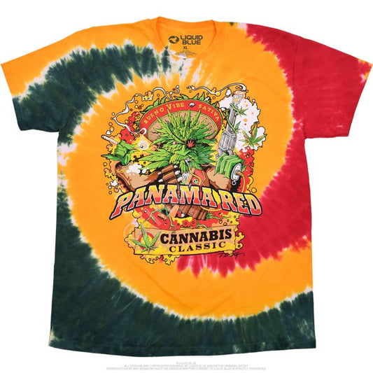 Panama Red Tie-Dye T-Shirt