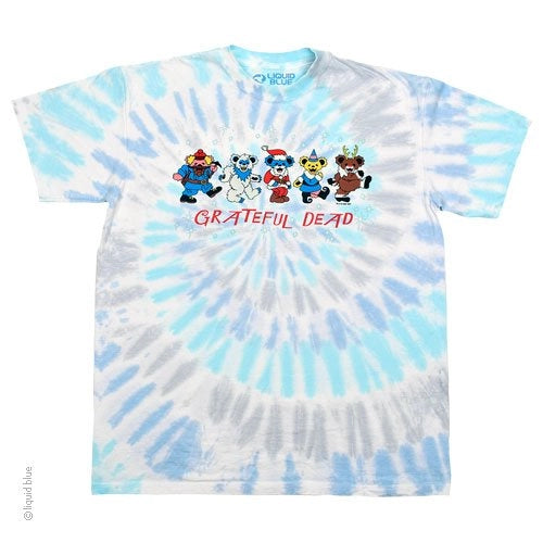 Grateful Dead Dead Nose Reinbears Tie Dye T-Shirt