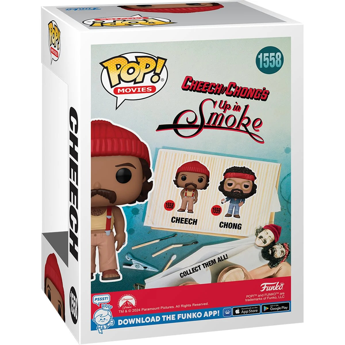 Cheech and Chong: Up in Smoke Cheech Funko Pop! Vinyl Figure #1558