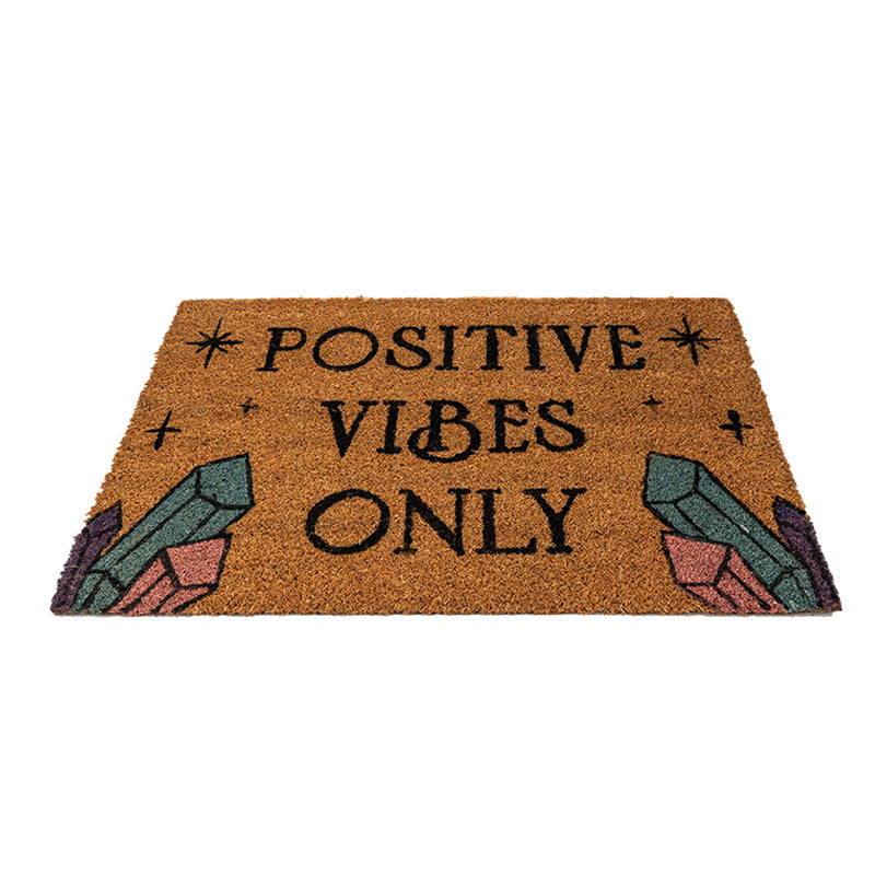 Positive Vibes Only Doormat