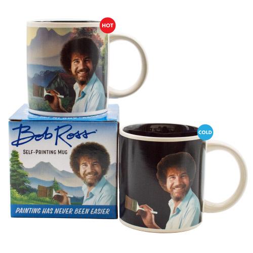 Bob Ross Self-Painting Heat Changing Mug