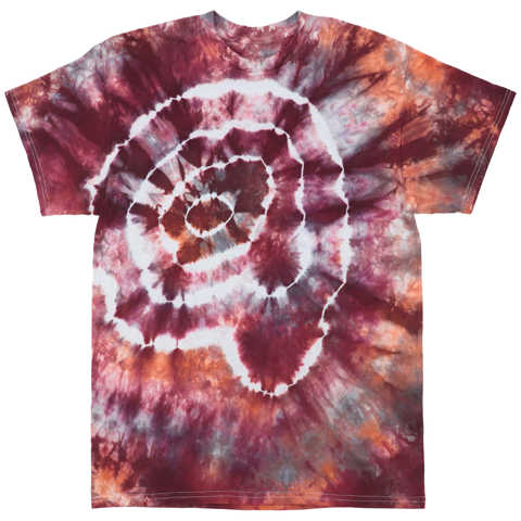 Scarlet Agate Geode Tie Dye T-Shirt