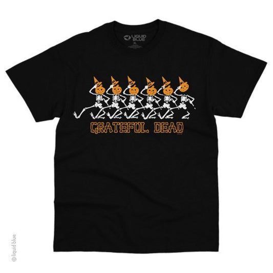 Grateful Dead Dancing Pumpkin Skeletons T-Shirt