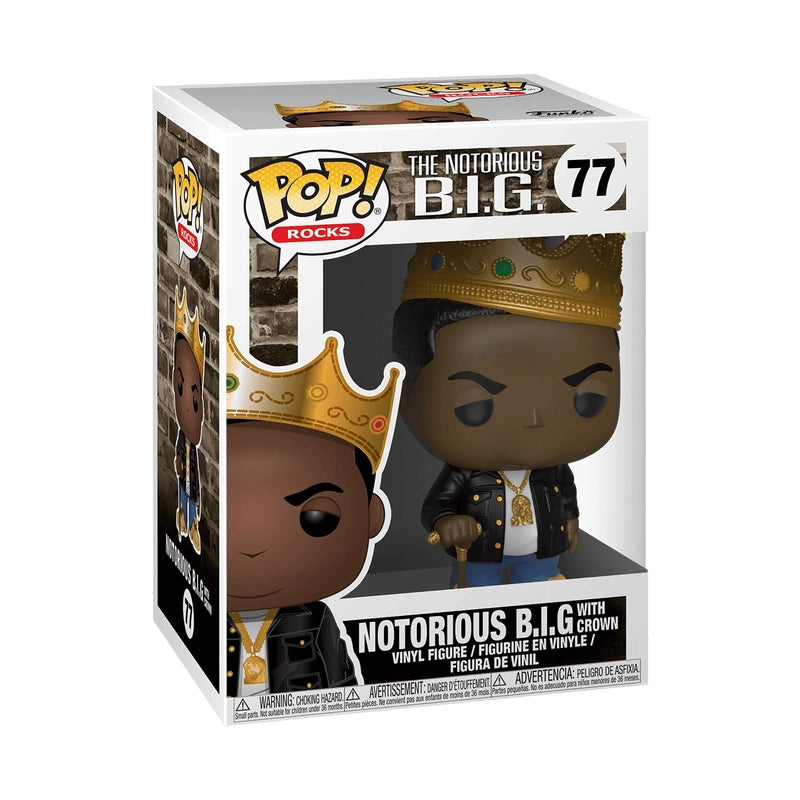 Notorious B.I.G. Crown Funko Pop! Vinyl Figure #77
