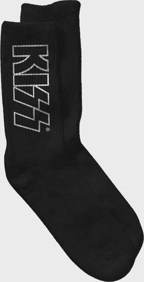 KISS Black Crew Socks SALE