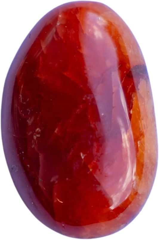 TruEnergy Carnelian Palm Stone - 2"