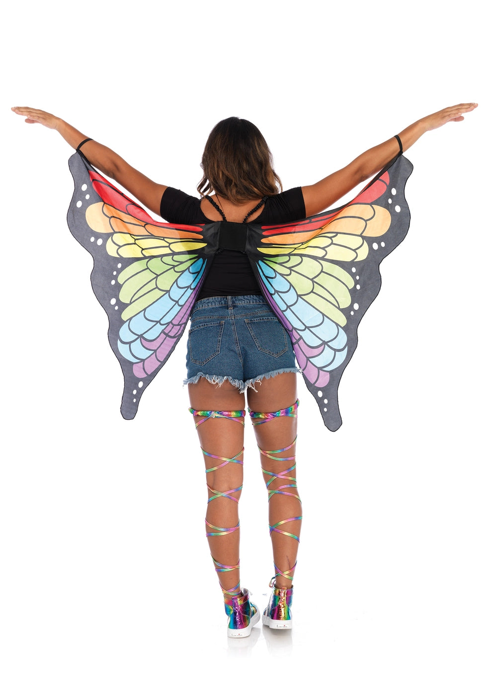 Rainbow Butterfly Wing Costume