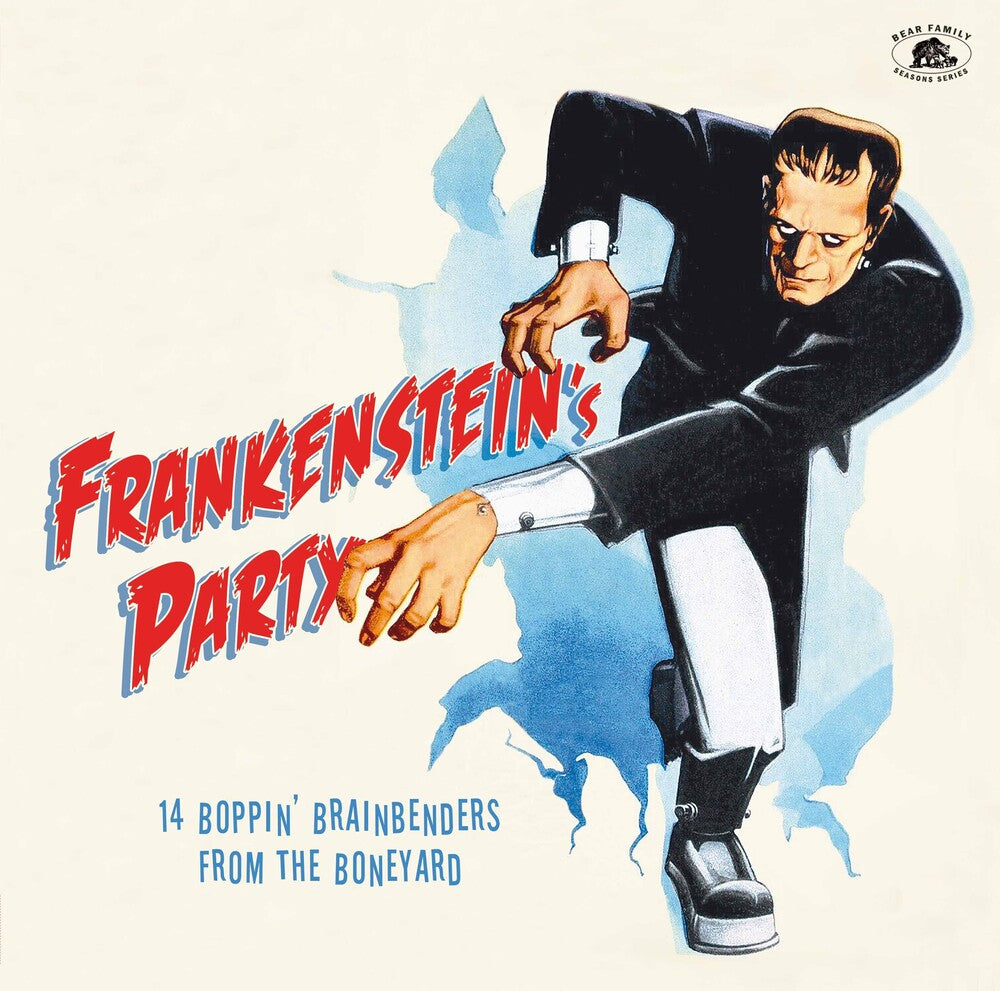 the album cover for Frankenstein's Party: 14 Boppin' / Various (Ofgv) - Frankenstein's Party: 14 Boppin' / Various (Ofgv)