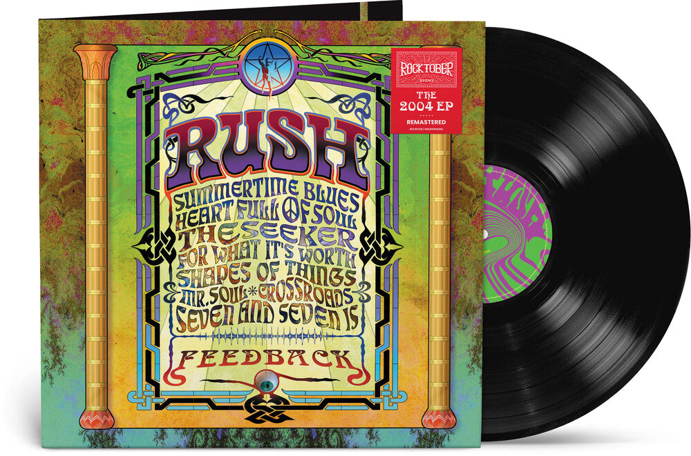 the album cover for Rush - Feedback (Syeor26)