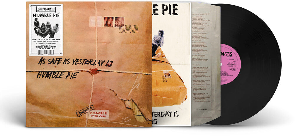the album cover for Humble Pie - As Safe As Yesterday Is