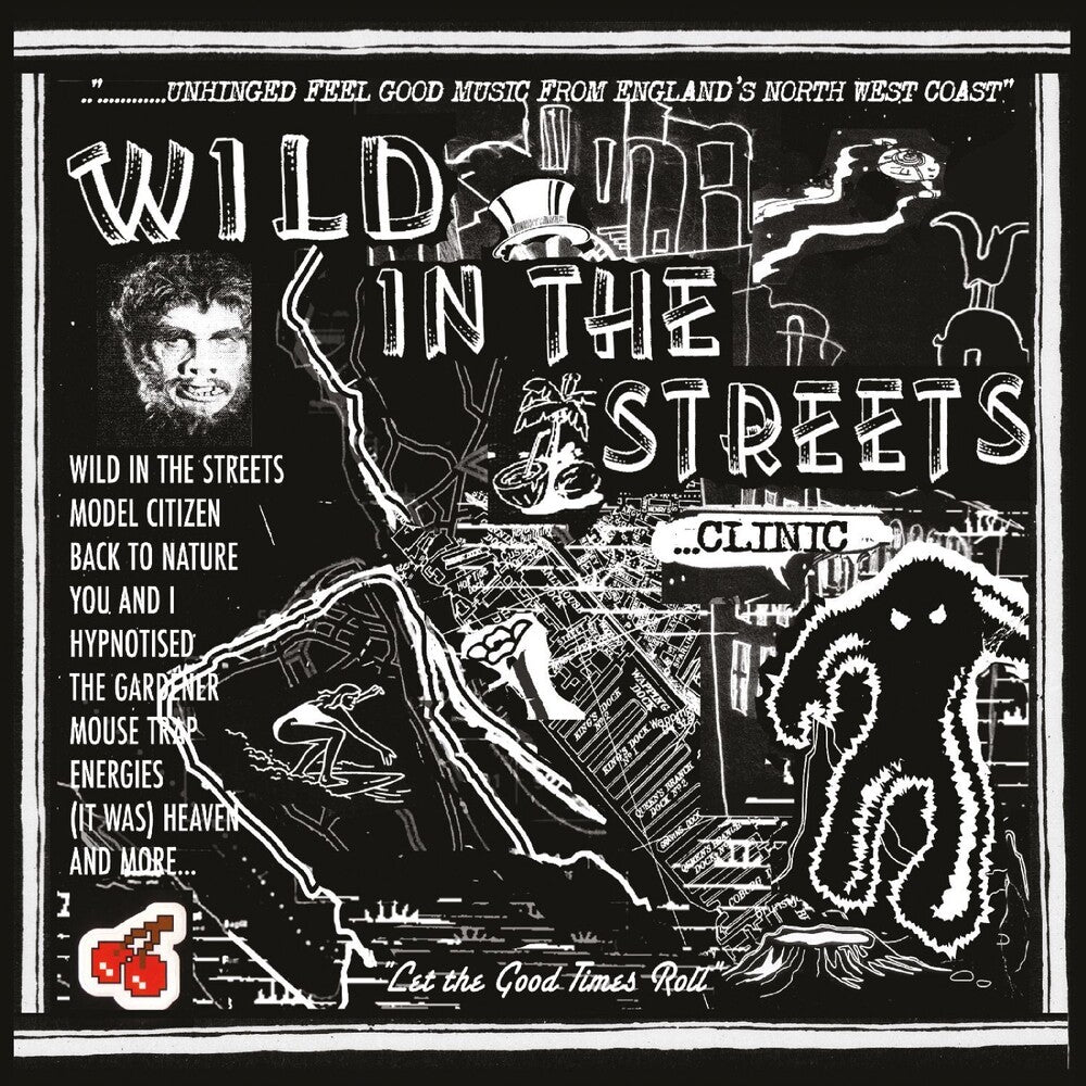 the album cover for Clinic - Wild In The Streets