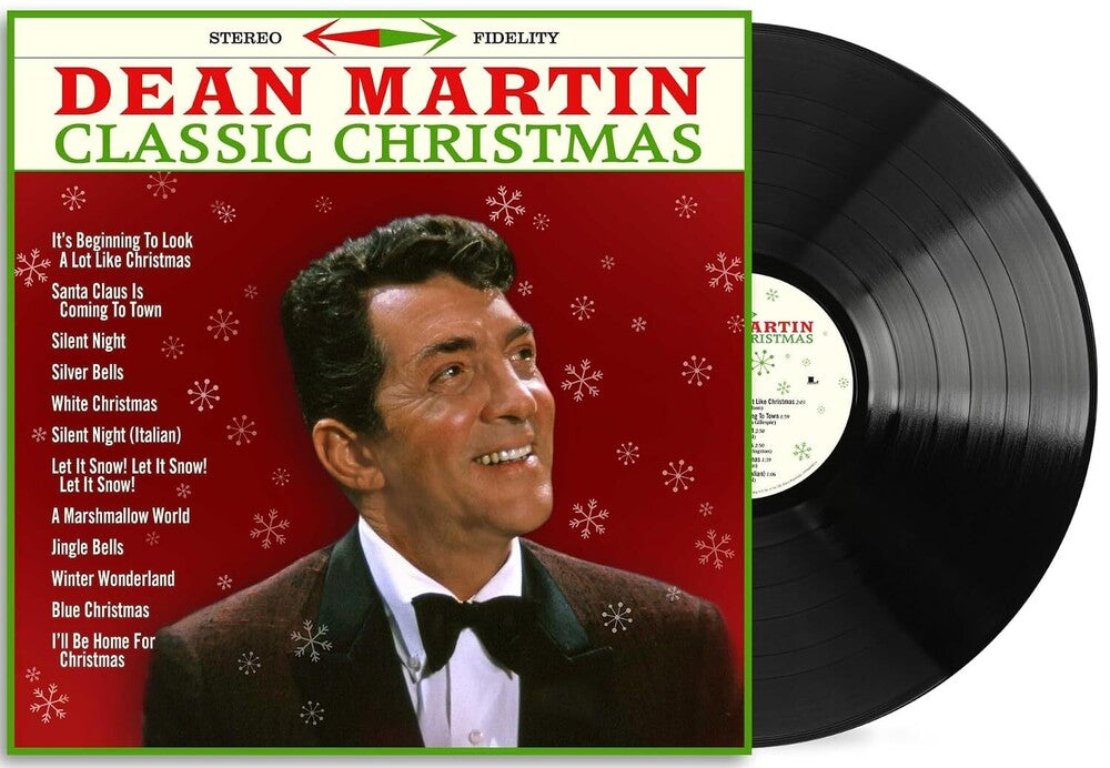 the album cover for Dean Martin - Classic Christmas