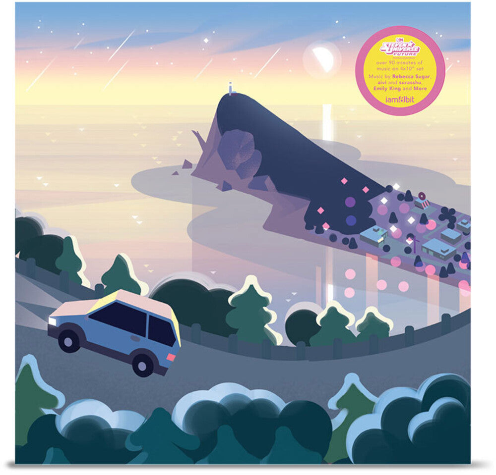 the album cover for Aivi & Surasshu - Steven Universe Future Ost (4-10inch/beach City Sunset 10inch)