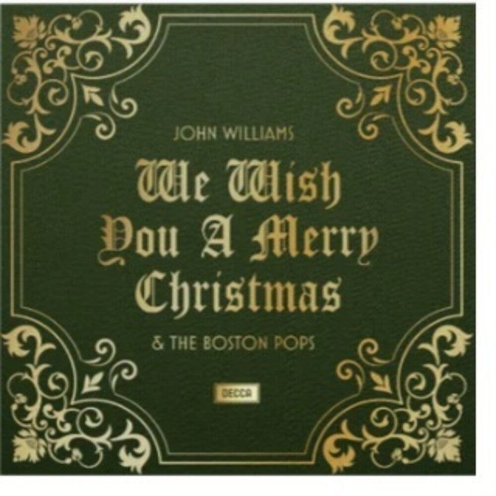 the album cover for John Williams / Boston Pops Orchestra - We Wish You A Merry Christmas (Legacy Edition)