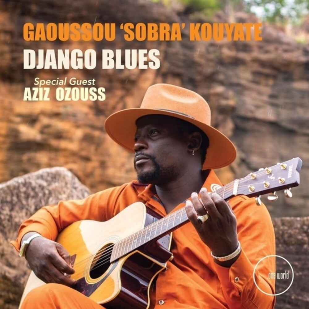 the album cover for Gaoussou Kouyate Sobra - Django Blues
