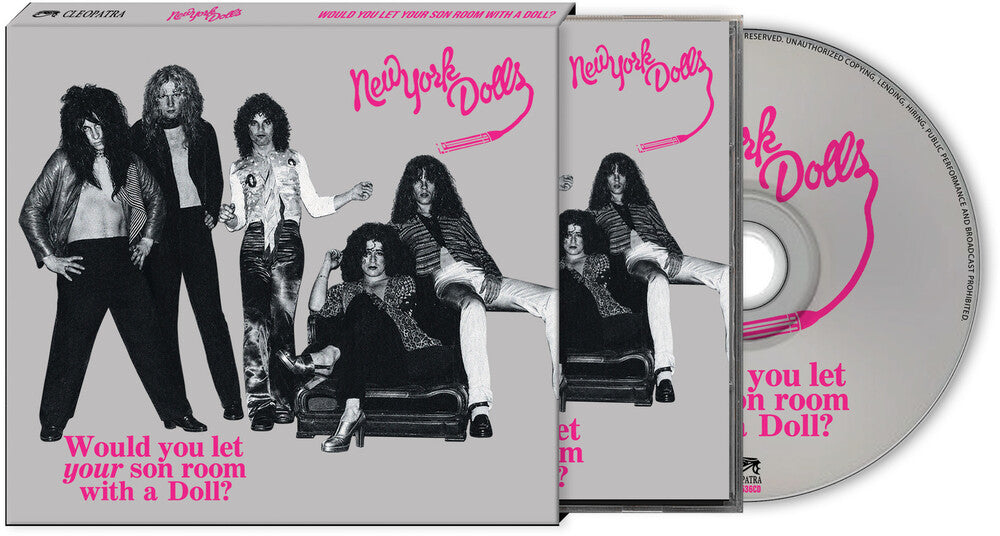 the album cover for New York Dolls - Would You Let Your Son Room With A Doll
