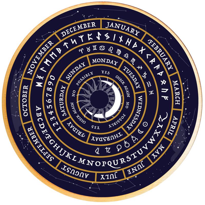 Celestial Calendar Pendulum Board