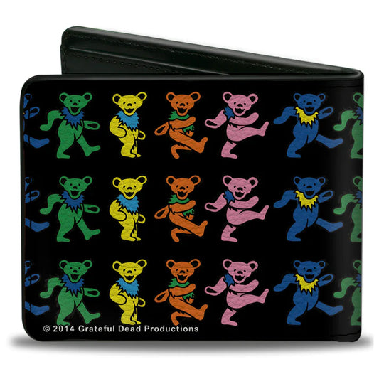 Grateful Dead Dancing Bears Bi-Fold Wallet