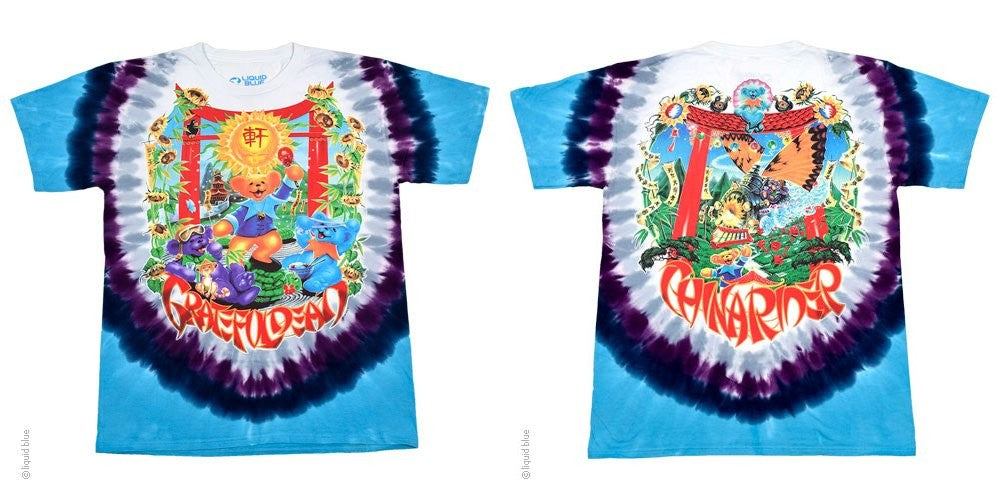 Grateful Dead China Rider Tie Dye T-Shirt