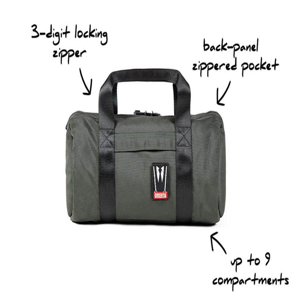 Dime Bags The Brigata 17 inch Omerta Smell Proof Duffle