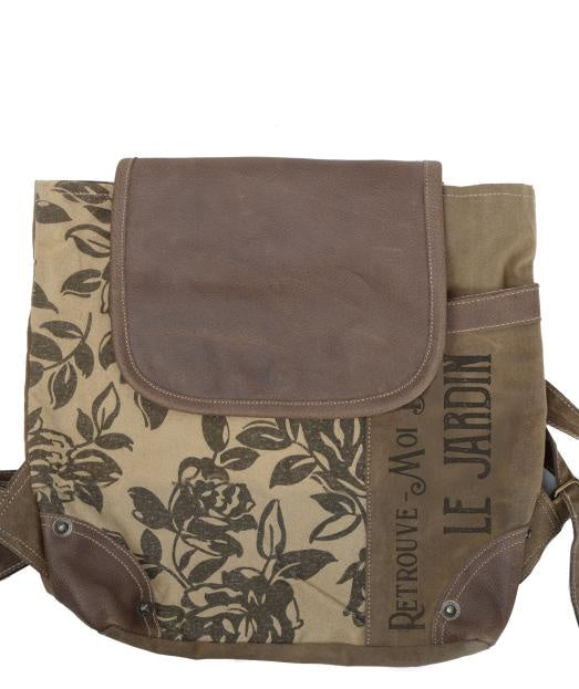 Clea Ray Floral Le Jardin Backpack