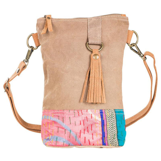 Recycled Kantha Crossbody Bag SALE