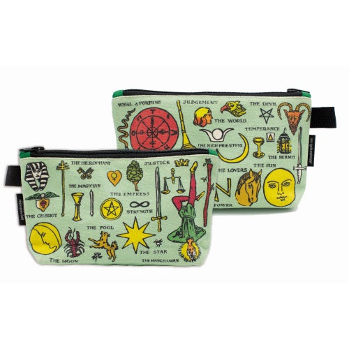 Tarot Canvas Zipper Pouch