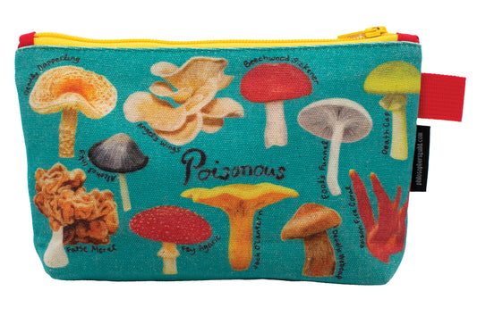 Mushroom Zipper Pouch