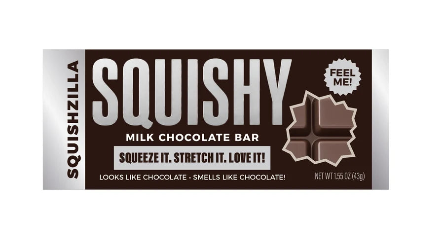 Squishzilla Slow Rise Scented Squishy Chocolate Bar