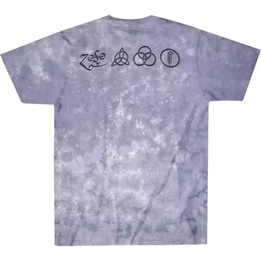 Led Zeppelin Man with Sticks Tie Dye T-Shirt