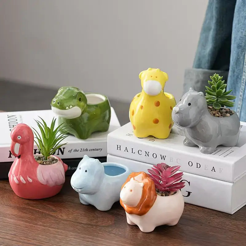 Zoo Friends Planter - Assorted