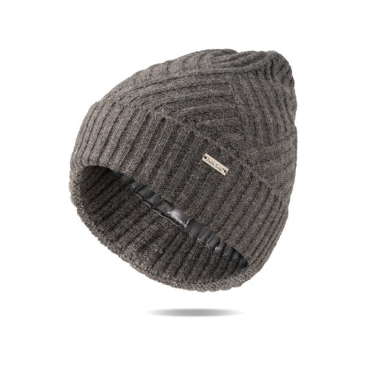 Britt's Knits Satin-Lined Beanie in Gray