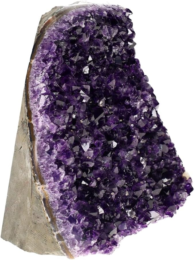 TRUENERGY Polished Amethyst Crystal Cluster