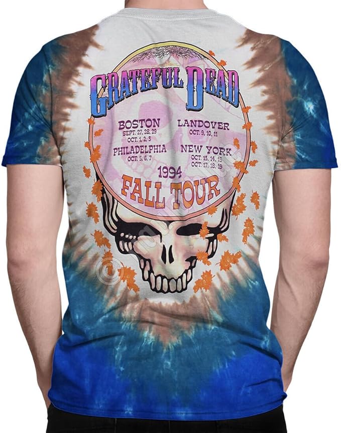Grateful Dead Banjo Tie Dye T-Shirt