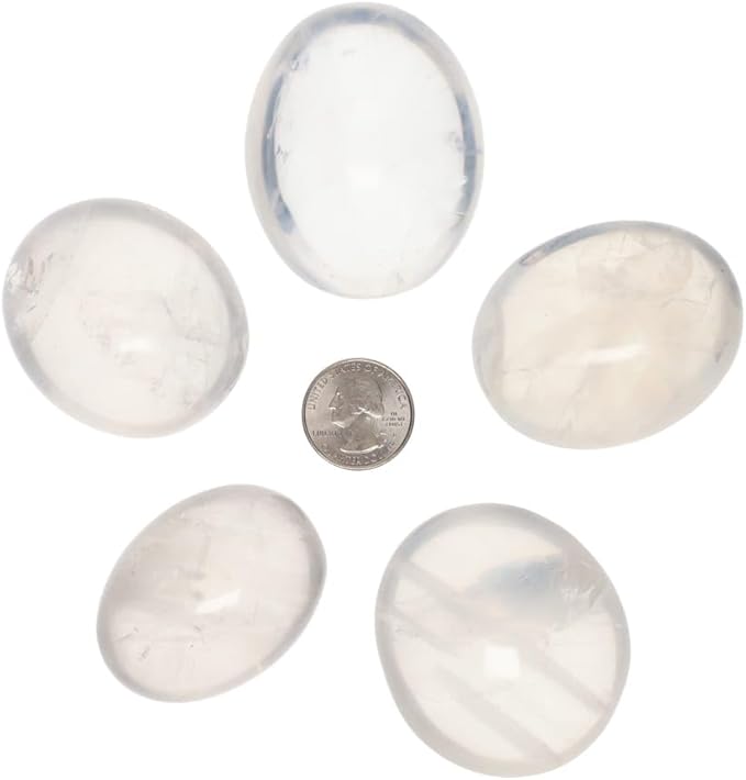 TruEnergy Quartz Palm Stone - 2"-3