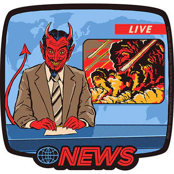 Steven Rhodes Breaking News Sticker