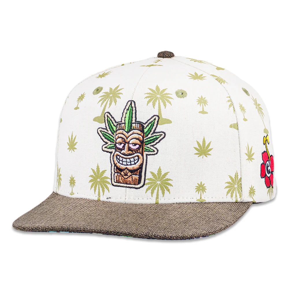 Grassroots California Maui Wowie Tan Snapback Hat