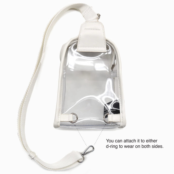 MLB St. Louis Cardinals Clear Mini Sling Bag