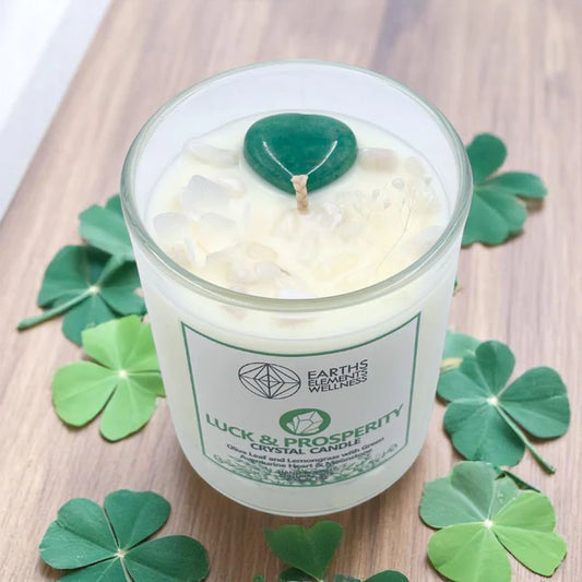 Earth's Elements Wellness Candle - Luck & Prosperity