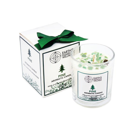 Earth's Elements Wellness Candle - Pine