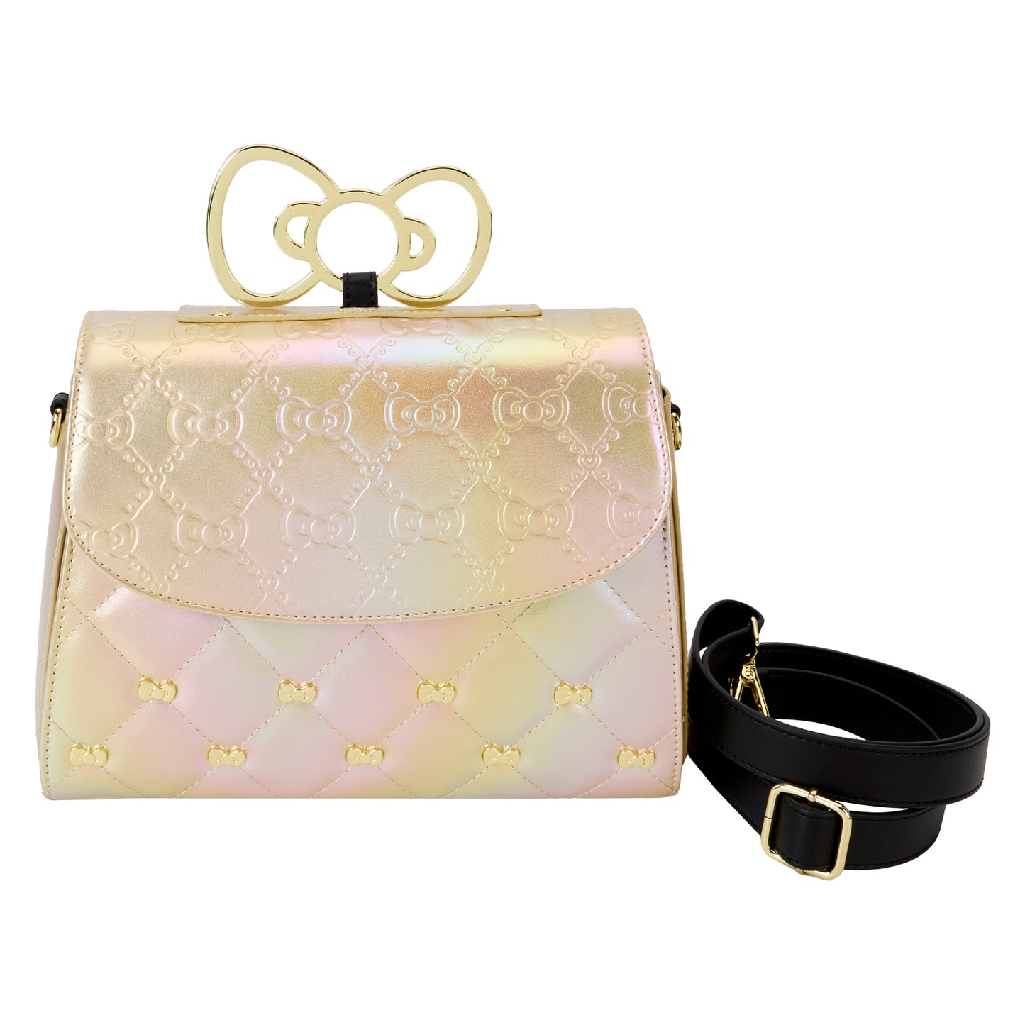 Loungefly Sanrio 50th Anniversary Metallic Gold Crossbody SALE