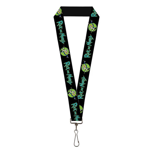 Rick and Morty Portal Lanyard