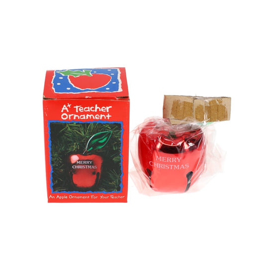 A+ Teacher Merry Christmas Ornament