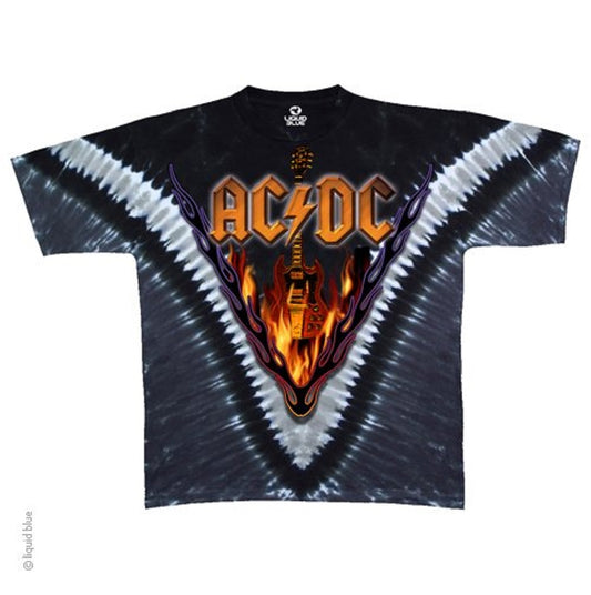 AC/DC Hells Bells Tie Dye T-Shirt