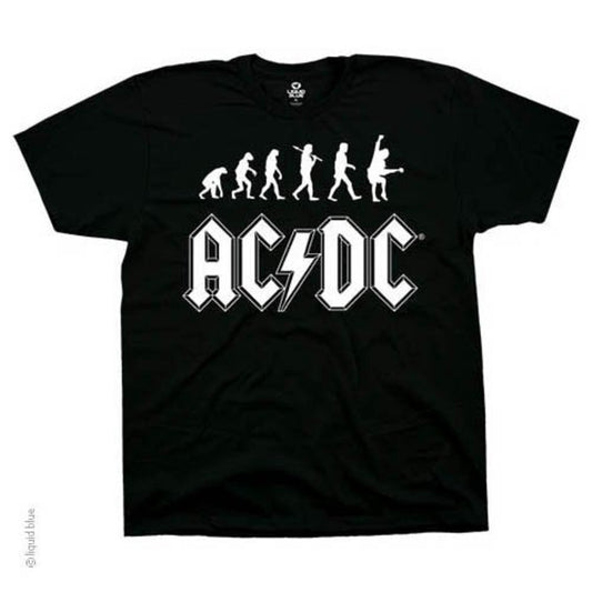 AC/DC Rock Evolution Black T-Shirt