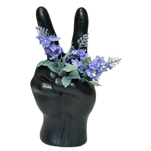 Peace Fingers Vase SALE