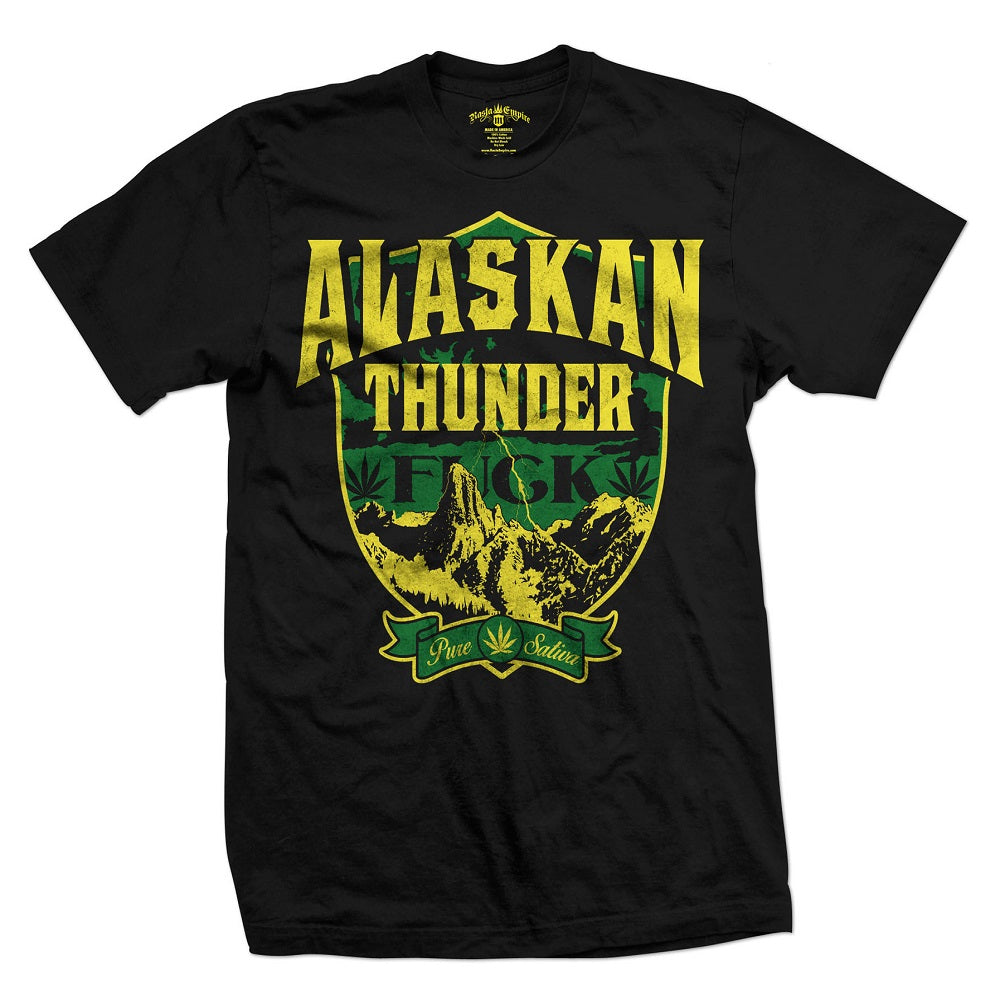 Alaskan Thunder Fuck Strain Black T-Shirt SALE